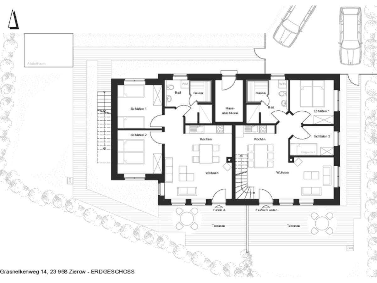 5-Bedroom Holiday Home In Zierow With Garden Rum bild