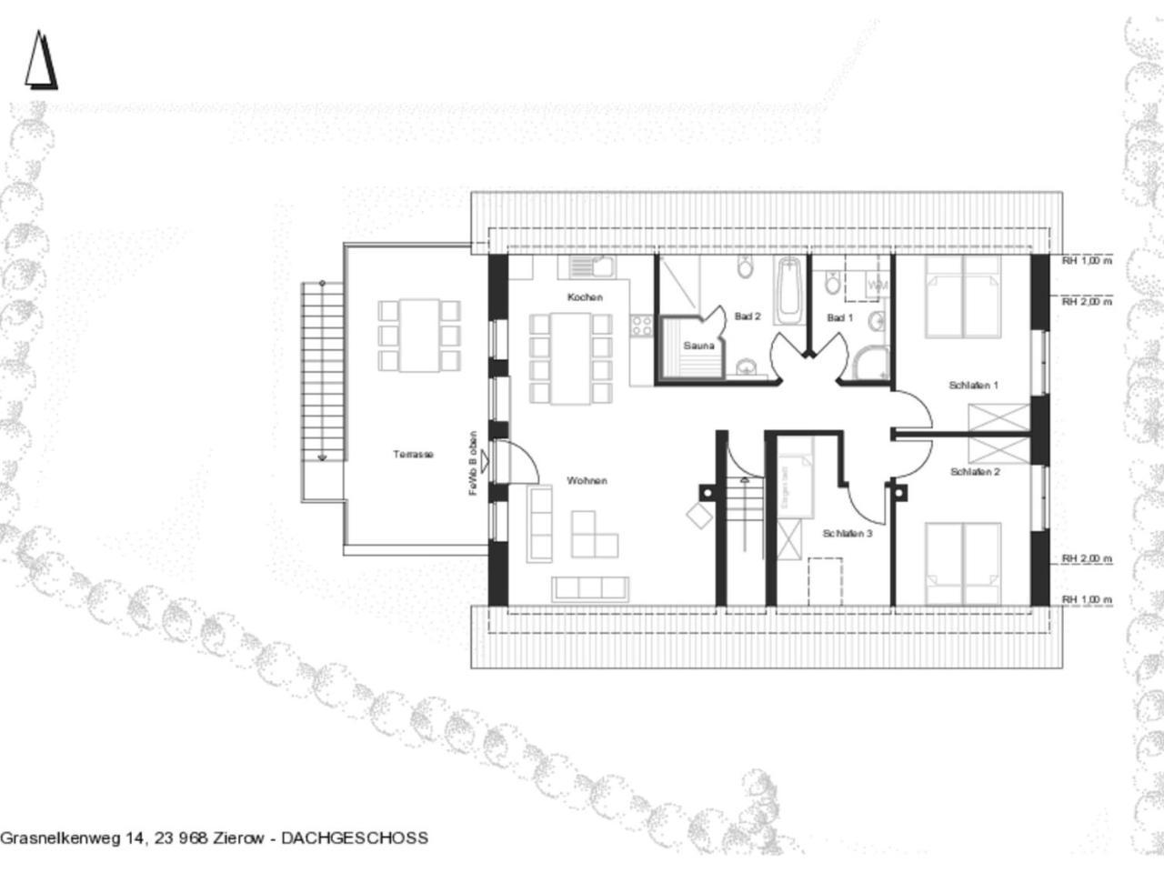 5-Bedroom Holiday Home In Zierow With Garden Exteriör bild